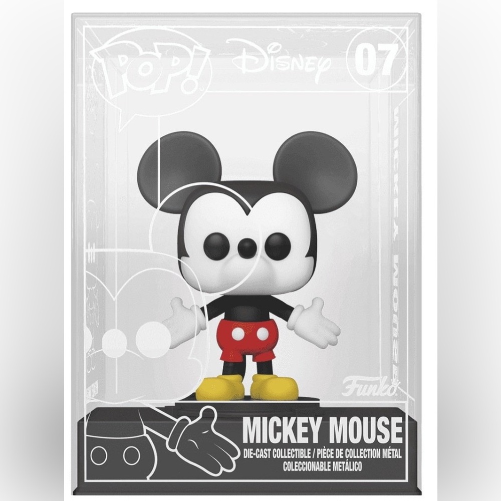 Funko Pop Diecast Disney Mickey Mouse Collectible (Chance of Chase)